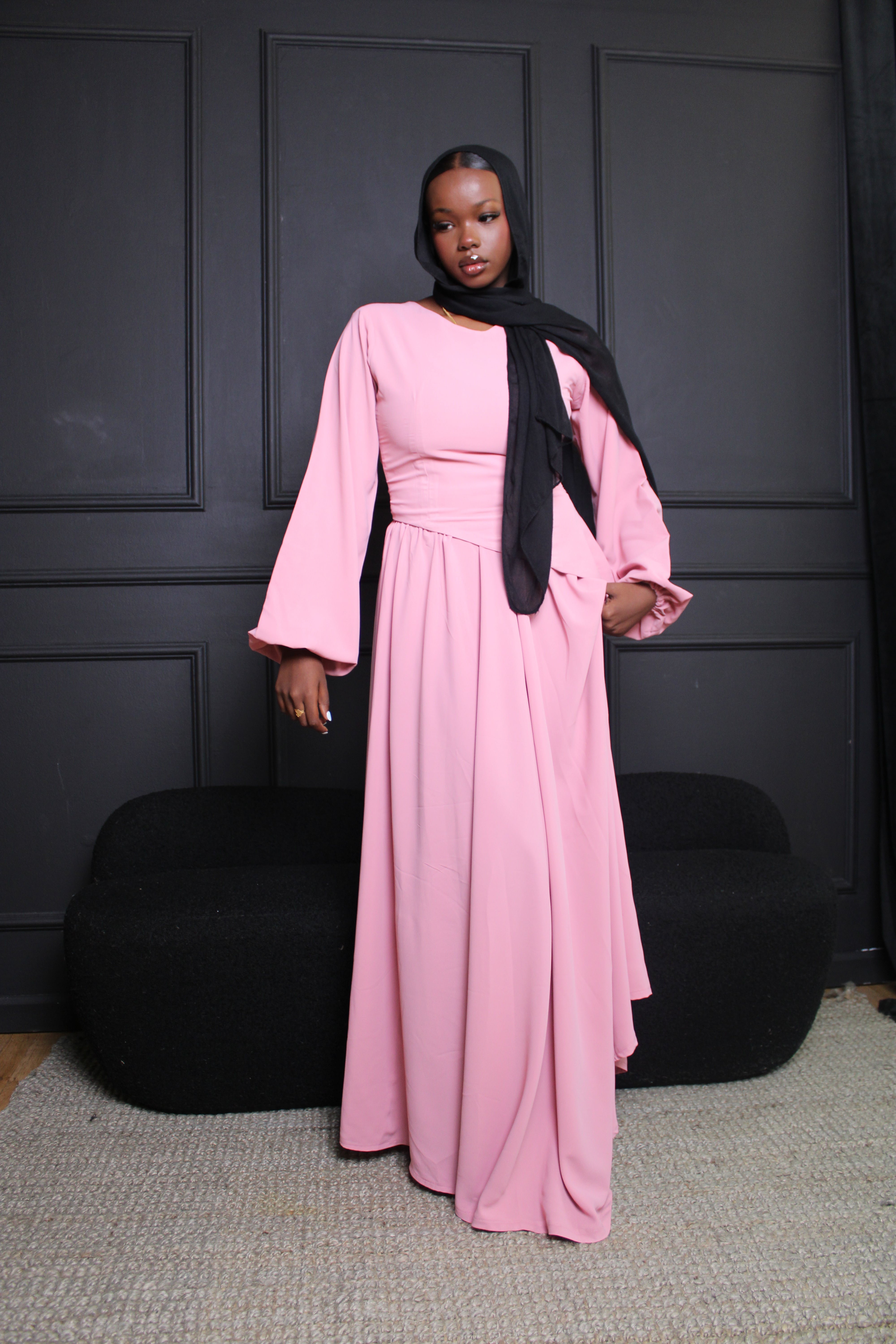 Foyeke Two-Piece Set - Blush