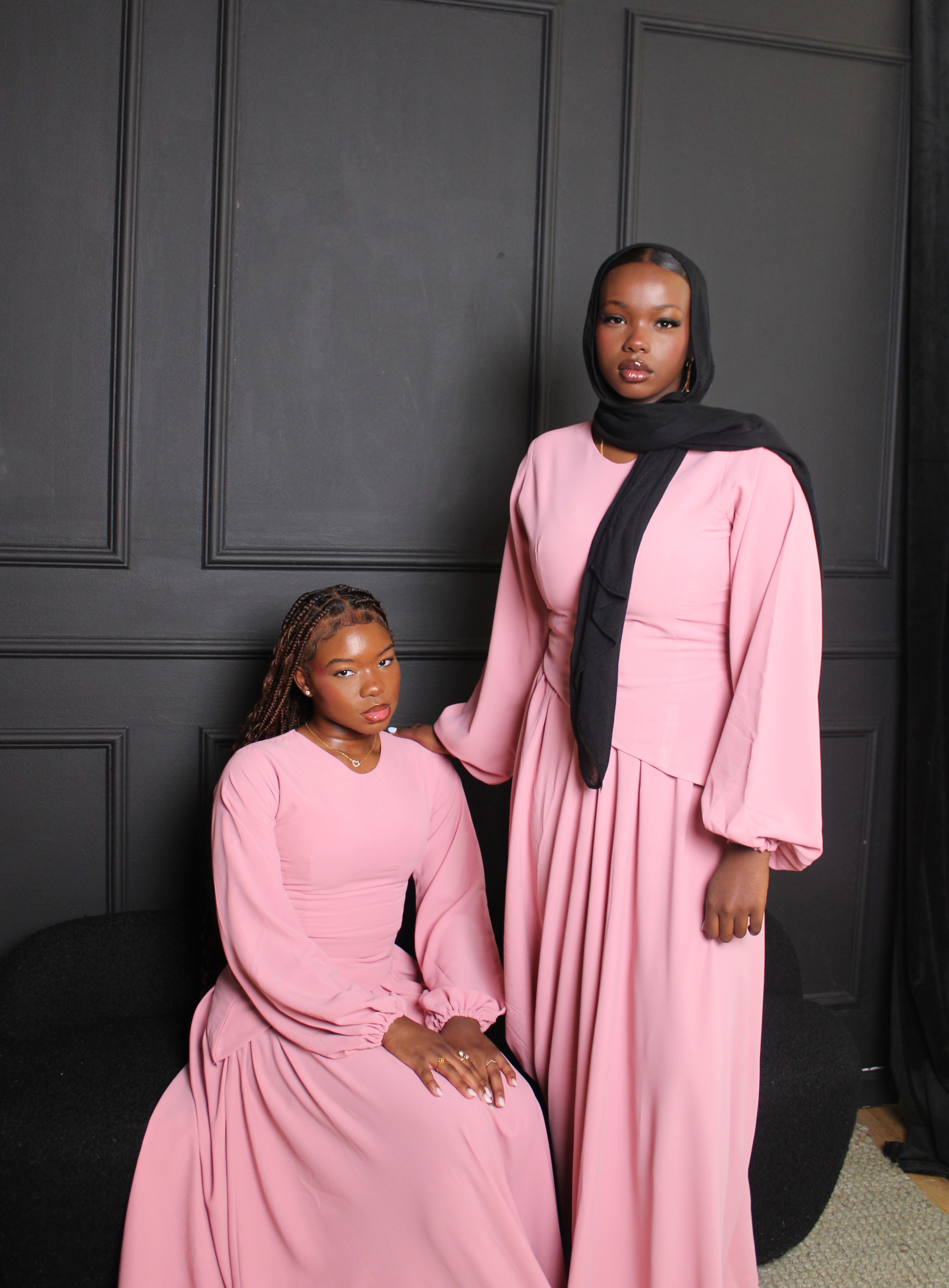 Foyeke Two-Piece Set - Blush