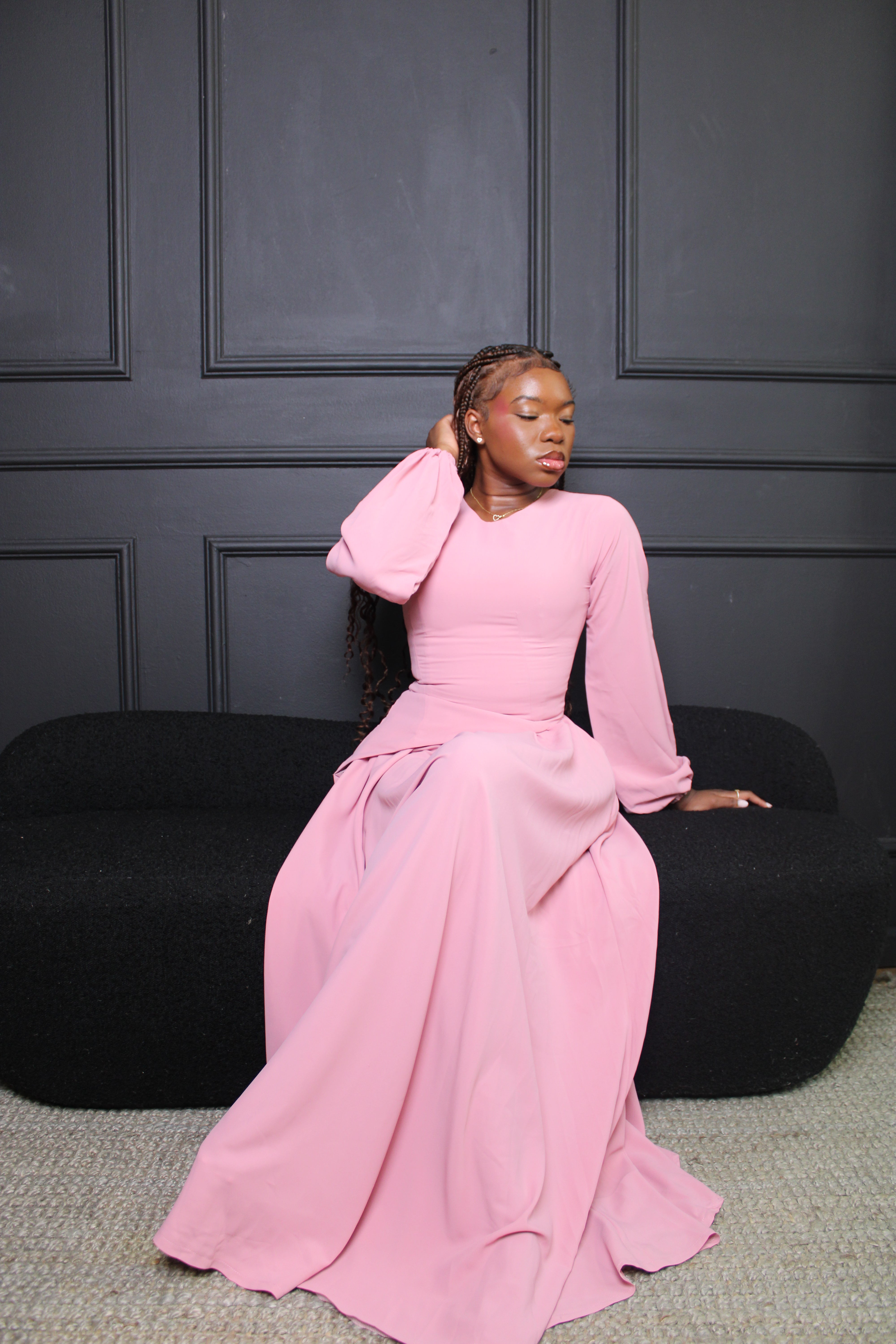 Foyeke Two-Piece Set - Blush